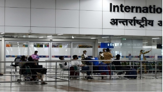 baggage drop at igi airport