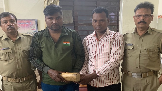 Ivory smuggling in Bhubaneswar