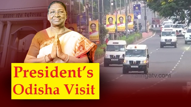 Murmu's visit to Odisha