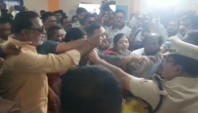 BJD & Congress workers face-off in Balangir