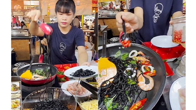 Thailand's black noodles