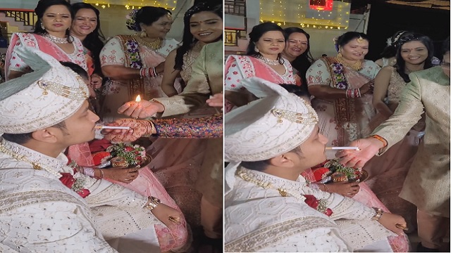 Mother-in-law welcomes groom
