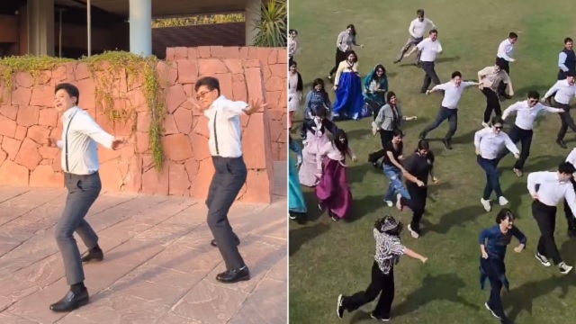 한국 대사들이 “Natu natu”에 맞춰 춤을 추고 Modi 총리가 경의를 표합니다. 비디오 보기