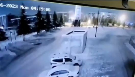 Earthquake moment in Kahramanmaras Turkey