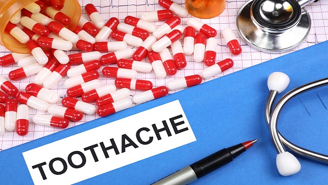 Have a toothache