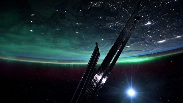 Aurora from iss