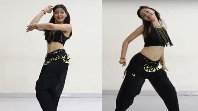 Girl dancing on dilbar dilbar
