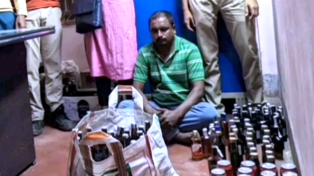 foreign liquor seized in odisha