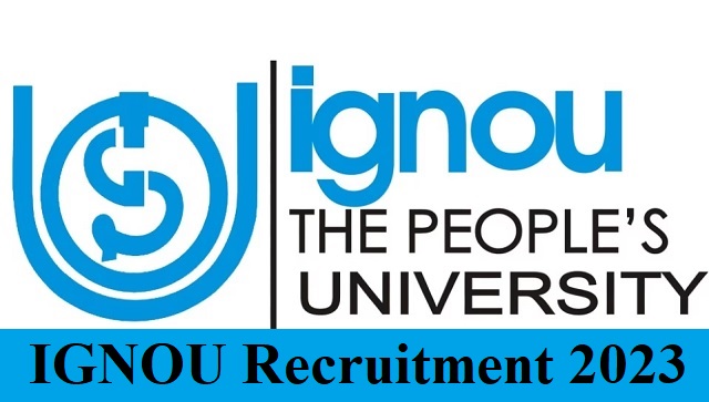 ignou recruitment 2023