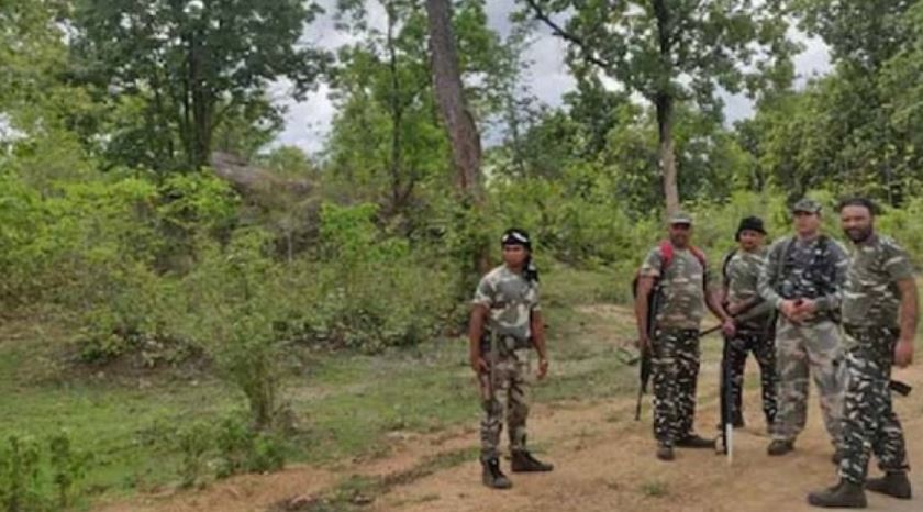 CRPF jawans save old woman from jungle