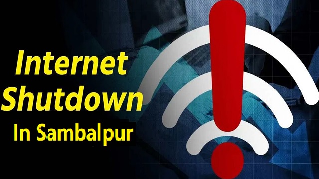 Sambalpur: Suspension of internet services