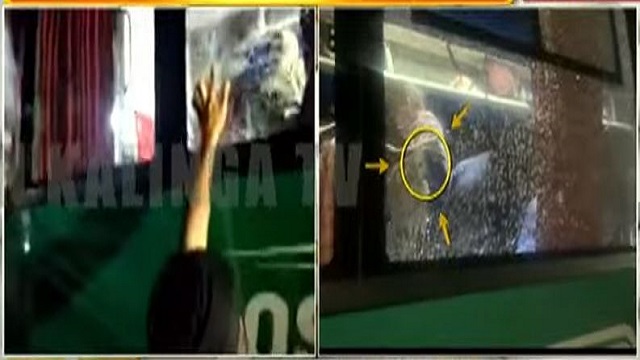 Bullet fired at OSRTC bus in Koraput