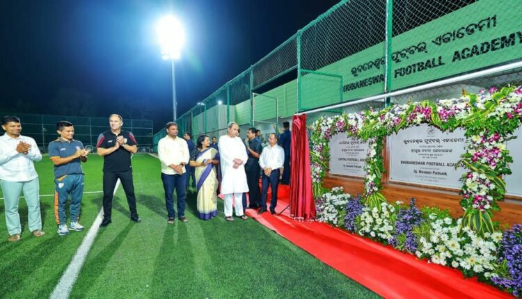 Odisha CM inaugurates three Football Training Centres