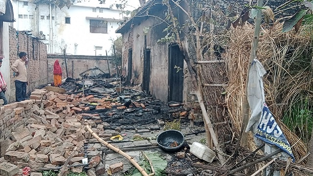 Four girls killed in fire