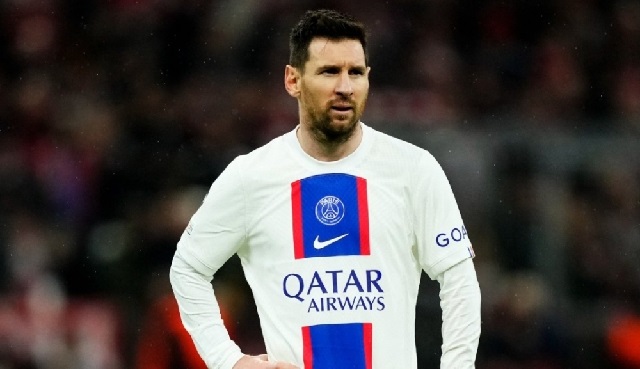 Lionel Messi suspended