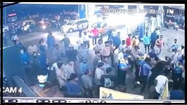 petrol pump violence bhubaneswar