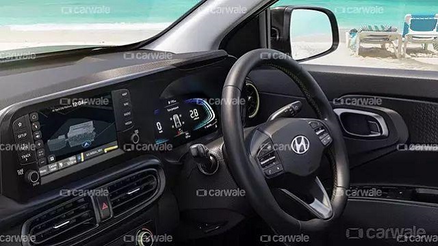 Hyundai Exter interior