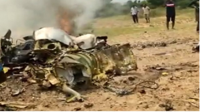 iaf trainer aircraft crashes in karnataka