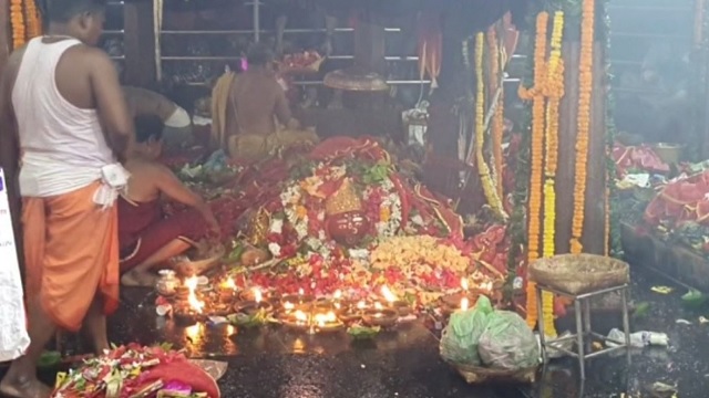 Goddess Tarini observes brata for Lord Jagannath at Ghatagan