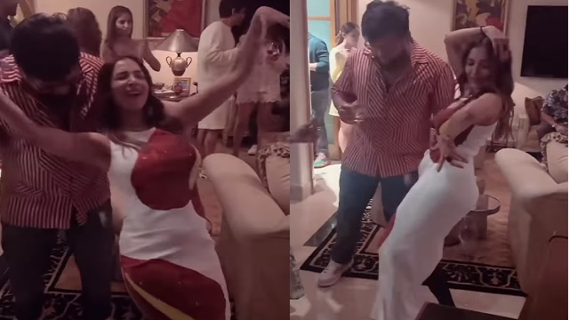 Malaika dance on Arjun Kapoor's birthday