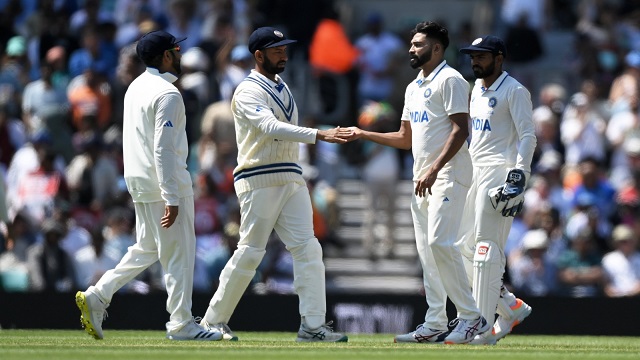 India vs Australia in test match