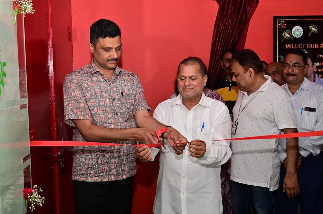 Millet Hub Koraput Coffee Cafe inaugurated in KIIT