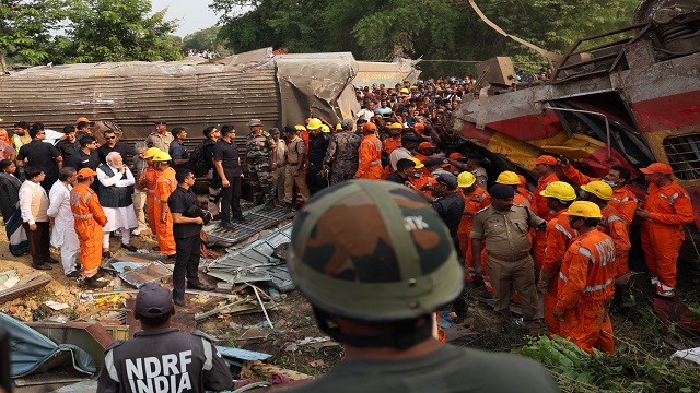 preliminary report on train accident at Bahanaga station
