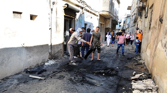 Bomb blast in Syria's damascus