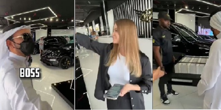 Man seen buying expensive cars in viral video