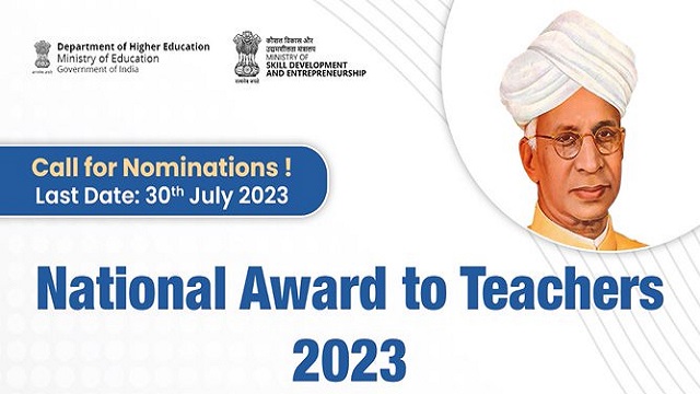 National Teacher Award 2023 Registration