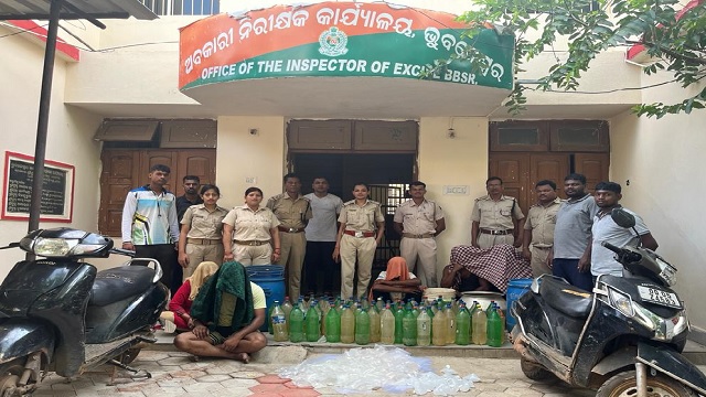 country liquor seized in bhubaneswar
