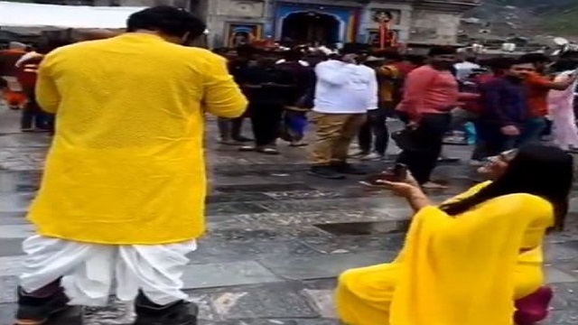 kedarnath proposal viral video