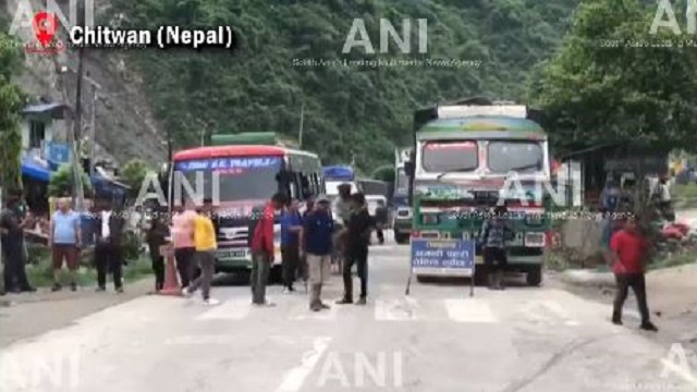 nepal highway blocked
