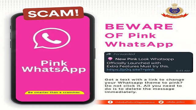 pink whatsapp