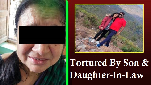 woman tortured by son and daughter in law