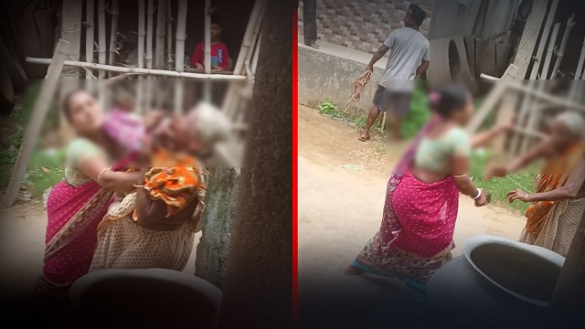 Woman thrashes mother in law
