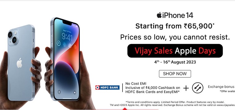Vijay Sales Apple Days