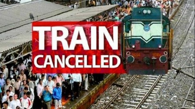 Trains Cancelled due to Cyclone Michaung