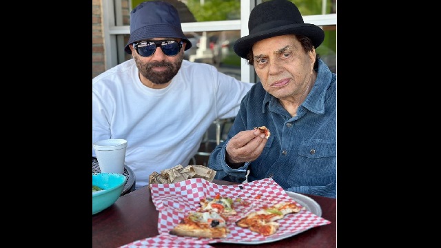 Dharmendra and Sunny Deol