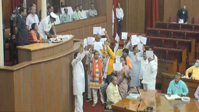Odisha assembly adjourned