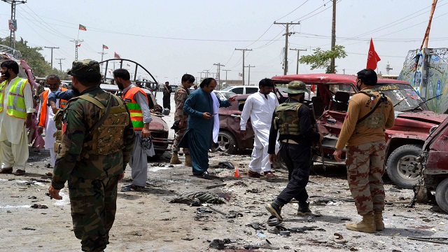 'suicide' blast in Balochistan