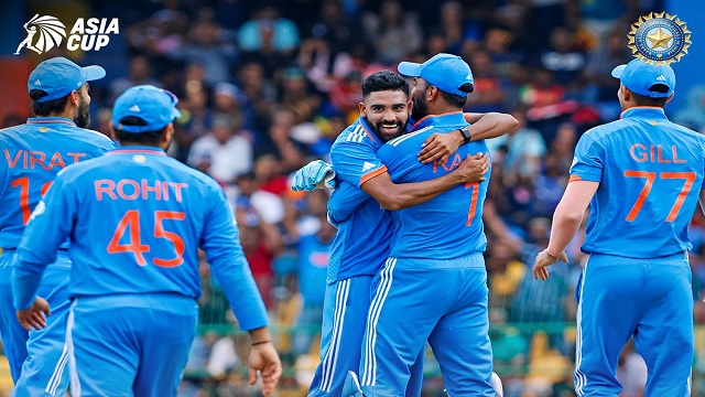 India restrict Sri Lanka to 50 runs