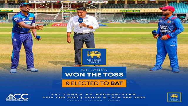 Sri Lanka elect to bat against Afghanistan
