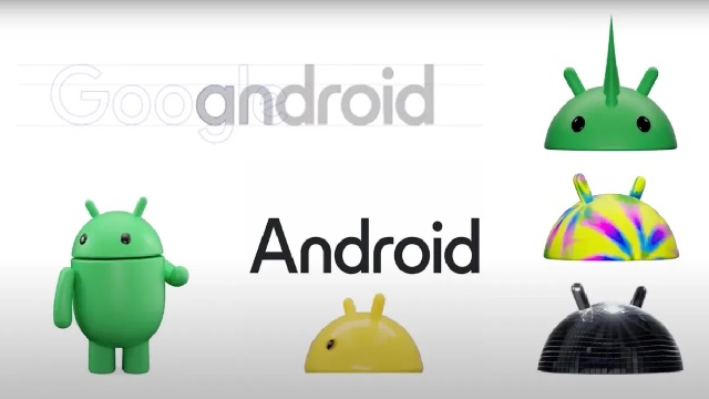 android 3d logo