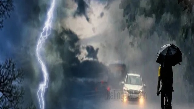 lightning and thunderstorm Bhubaneswar