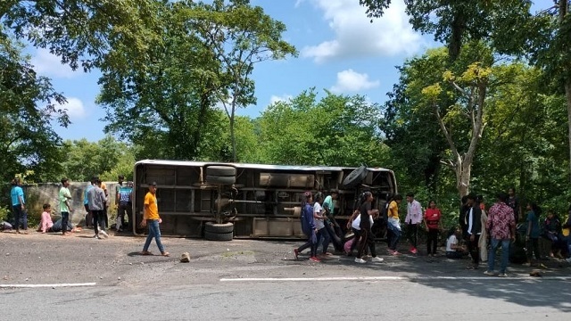 school bus accident in odisha