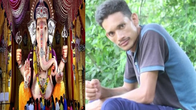 youth electrocuted on ganesh puja pandal