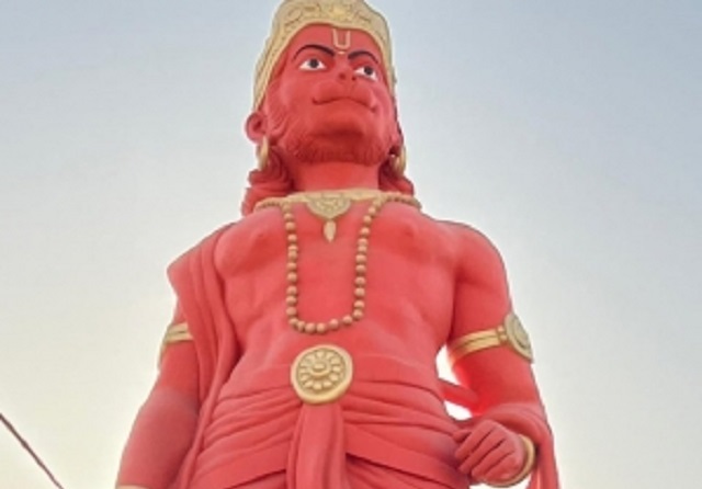 108 ft hanuman statue in prayagraj
