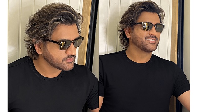 Ms Dhoni latest look