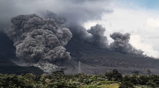 Indonesia's volcano erupts